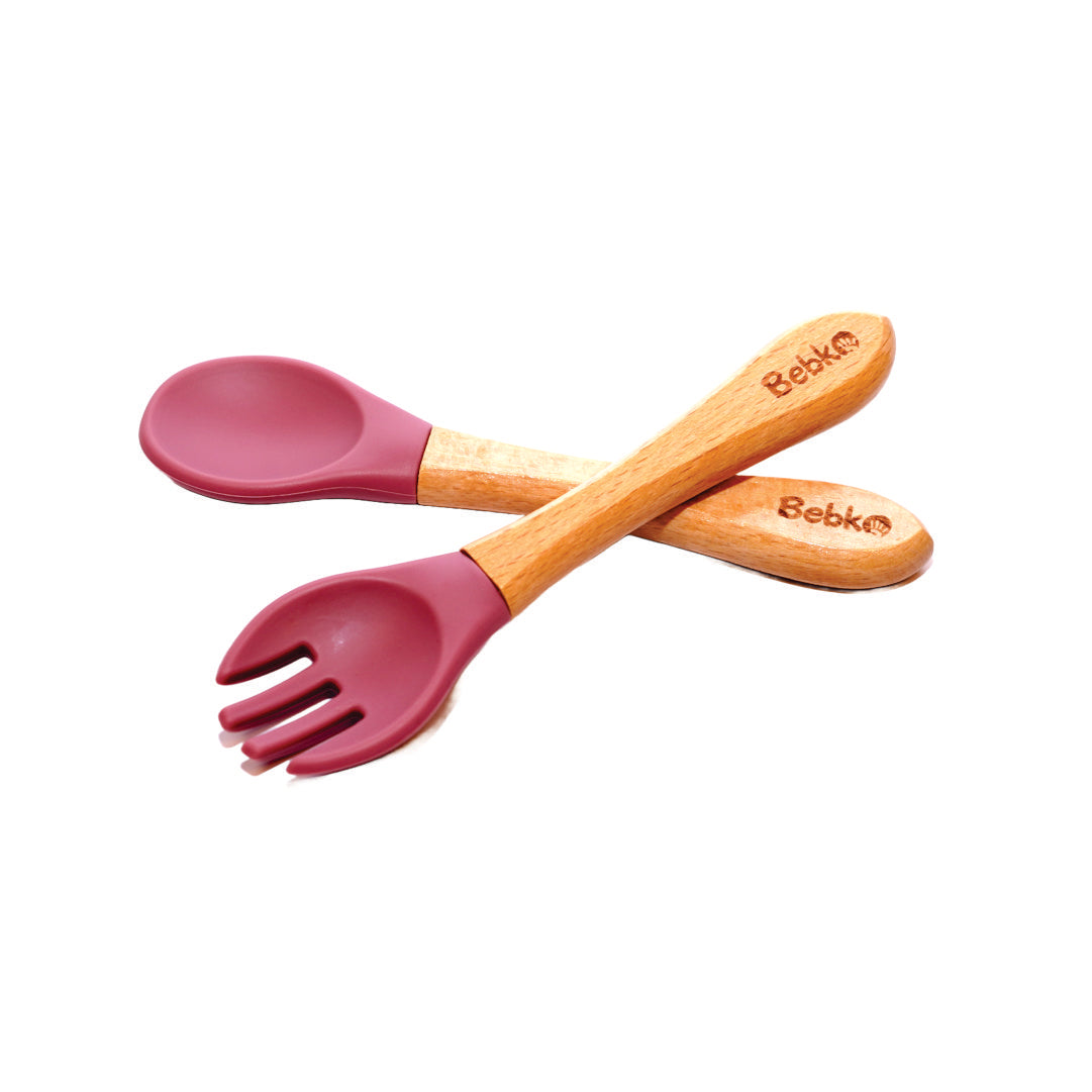 Bebko My First Baby Feeding Set | Silicone Baby Weaning Set of 6 Pcs | Tableware Kit