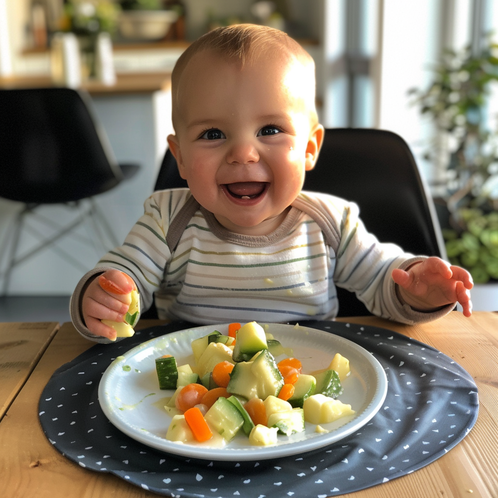 Baby-led weaning and traditional weaning bebko